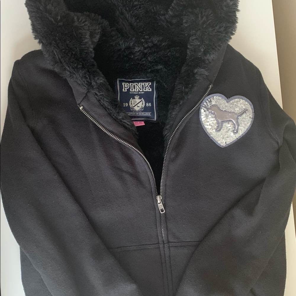 Victoria Secret Fur Hoodie